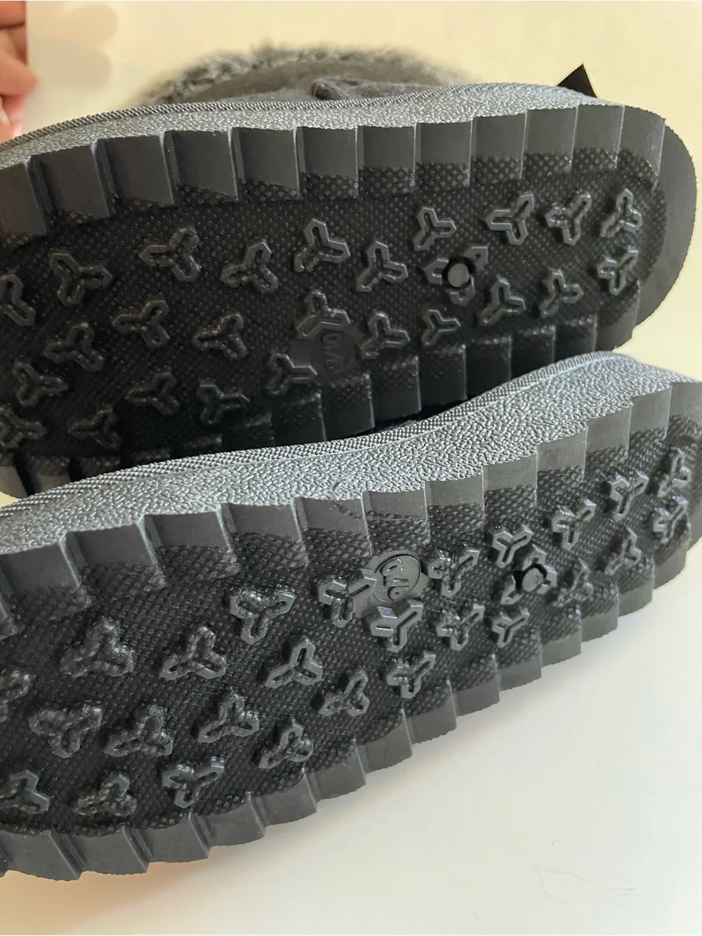 Toddlers Black Faux-Fur Lined Winter Boots